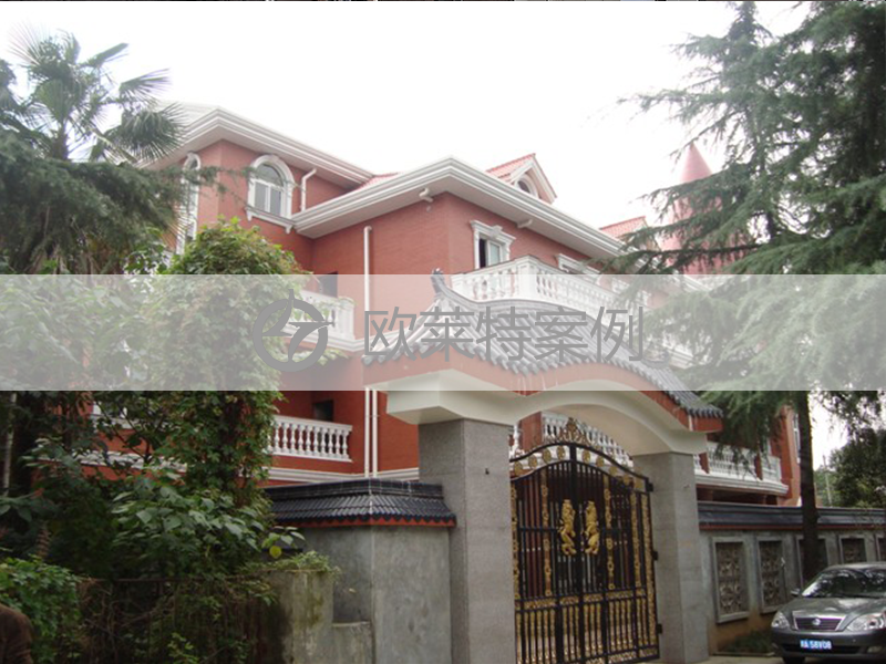 龍泉桃花源別墅—成都龍泉eps線條案例 龍泉桃花源別墅—成都龍泉eps線條案例